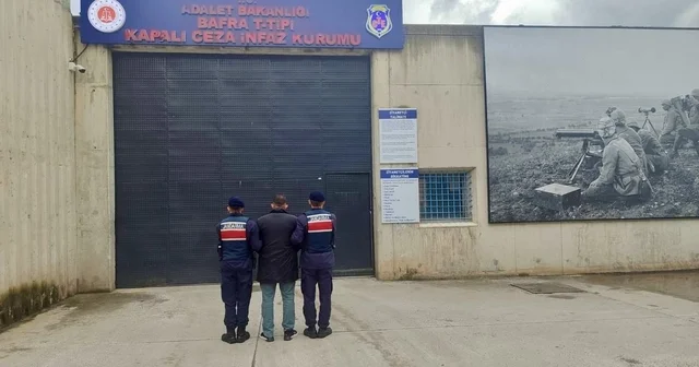Samsun da 18 yıl hapis cezası bulunan firari jandarma operasyonuyla yakalandı Samsun Haberleri