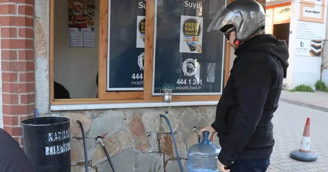 Nazilli nin 50 yıllık iyi su hattı yenilendi Aydın Haberleri