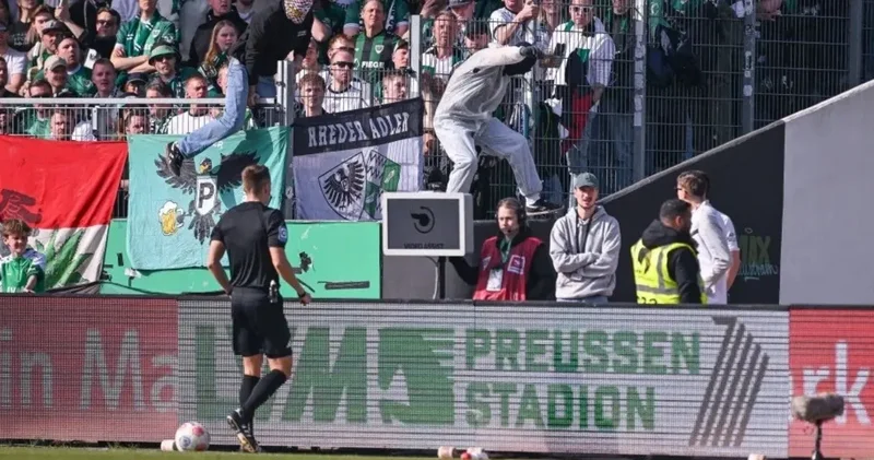 Takımının aleyhine penaltı verilmesin diye VAR kablolarını çaldı: Hakem dondu kaldı