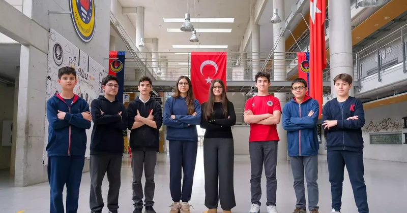 TED Ankara Koleji öğrencileri STEM Olimpiyatları’nda derece elde etti
