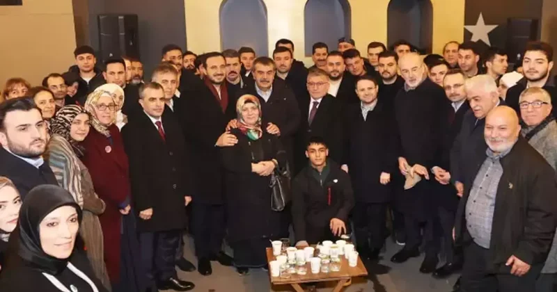 Bakanlar Akın Gürlek ve Yusuf Tekin ateş başında vatandaşlarla buluştu