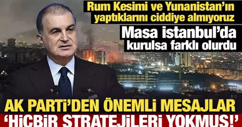 AK Parti den son dakika İran ve ABD mesajı: Hiçbir stratejileri yokmuş!