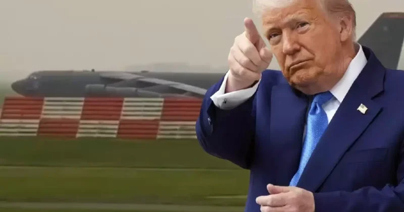 ABD nin B 52 bombardıman uçakları İngiltere de