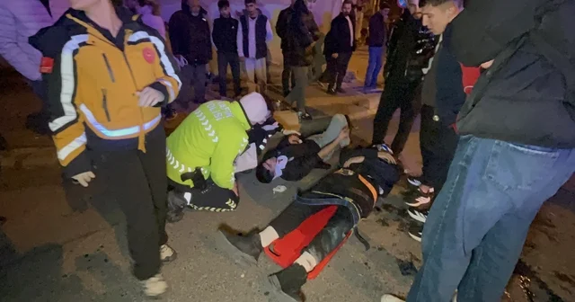 Çorlu da feci kaza: 2 yaralı Tekirdağ Haberleri