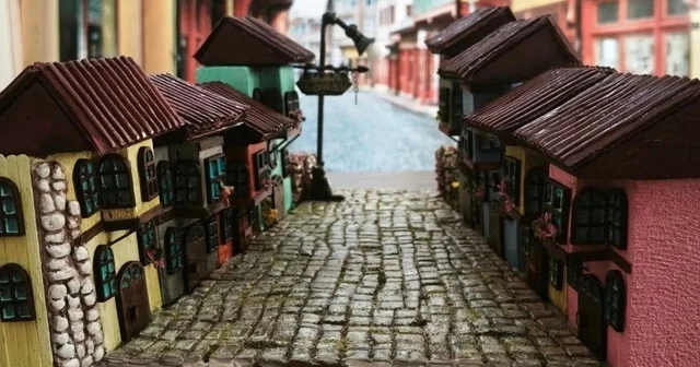 Geleneksel Akşehir evleri minyatür olarak üretiliyor Konya Haberleri