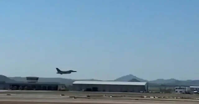 Türkiye nin gönderdiği F 16 lar KKTC de VİDEO İZLE