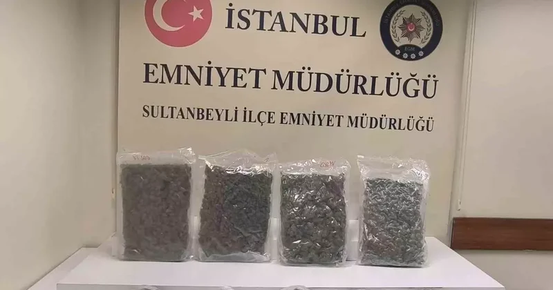 Sultanbeyli’de dron ile takip edilen uyuşturucu satıcısına operasyon kamerada