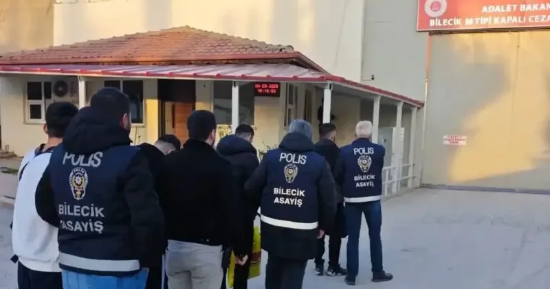 40 saniyede 6,5 milyonluk kuyumcu soygunu: Dört tutuklama Bilecik Haberleri