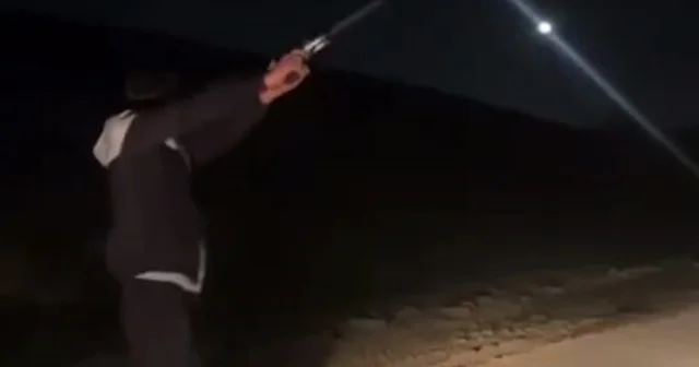 Havaya ateş açtığı görüntüleri sanal medyada paylaşılan şüpheli gözaltında Bursa Haberleri