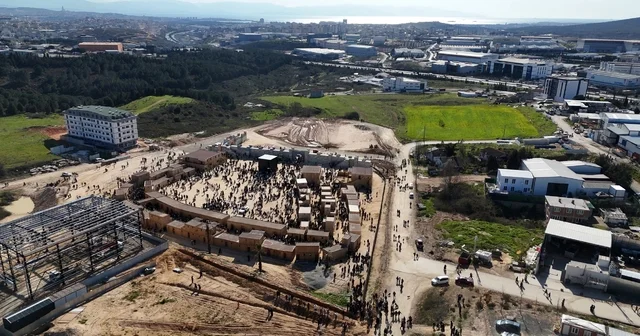 Çayırova Mekke Film Platosu, ziyaretçi akınına uğradı Kocaeli Haberleri