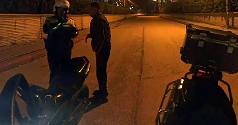 Polisten kaçan motosikletliye ağır ceza
