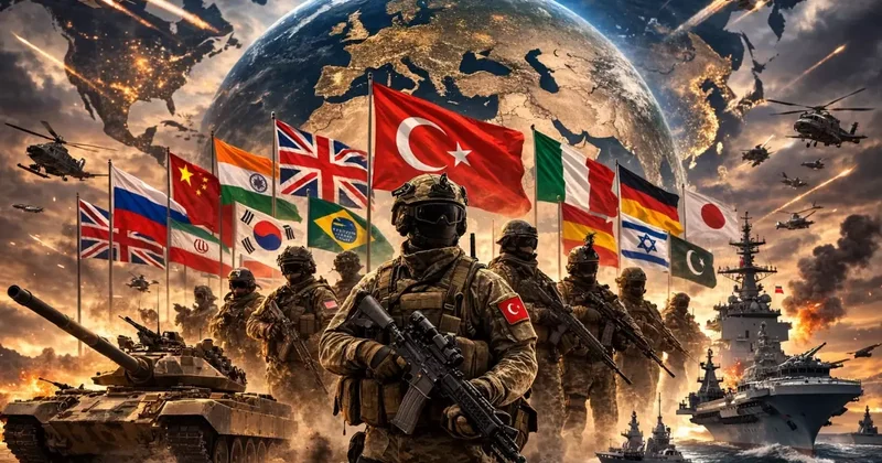Savaş devam ederken en güçlü ordular listesi yayınlandı: İşte Türkiye nin sıralaması