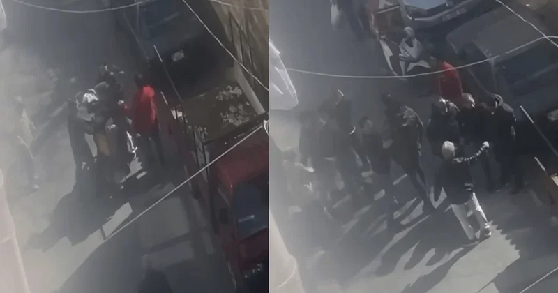 Film gibi sokak kavgası: Yarım saat verip kalabalıkla döndü Sözcü Gazetesi