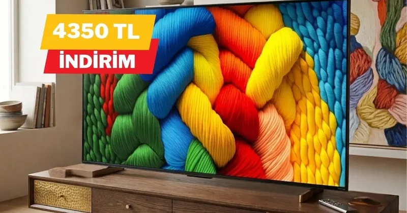 Yapay zeka destekli LG 4K Smart TV’de kaçırılmayacak fırsat başladı