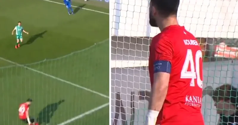 Uzaklaştırdığı top evin balkonuna gitti