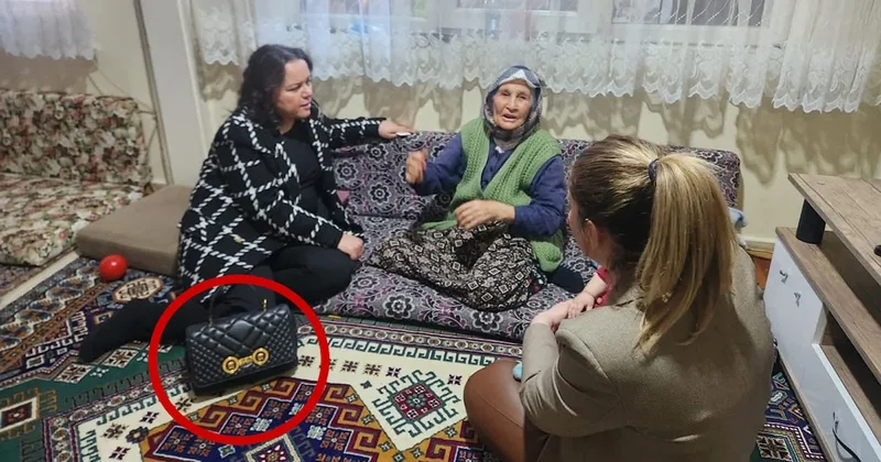 AKP’li vekil depremzede evine lüks çantasıyla gitti Sözcü Gazetesi