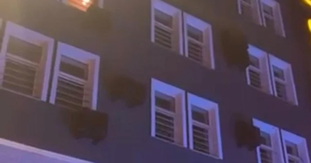 Otel odasındaki yangın itfaiye ve 112 yi alarma geçirdi Bursa Haberleri