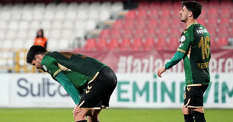 Sakaryaspor, ligde kalma umutlarını zora soktu