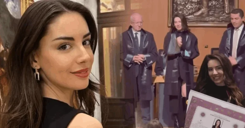 Kızılcık Şerbeti nin ünlü oyuncusu avukat oldu! Sözcü Gazetesi