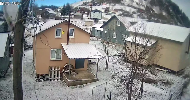 Sakarya da merkezde bahar, yaylalarda kış yaşanıyor Sakarya Haberleri