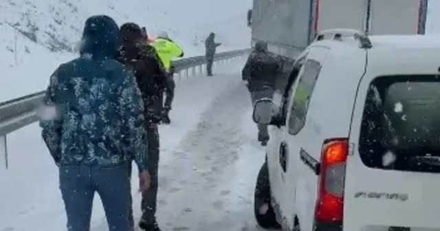 Nisan da kış geri döndü Erzincan Haberleri