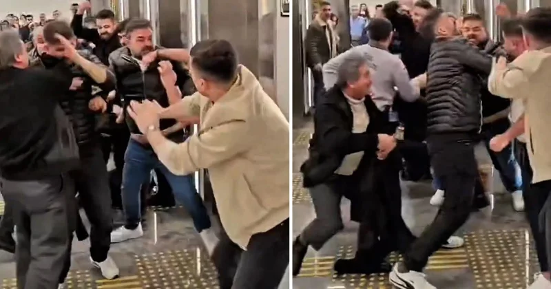 Adliyedeki boşanma duruşmasında ortalık savaş alanına döndü