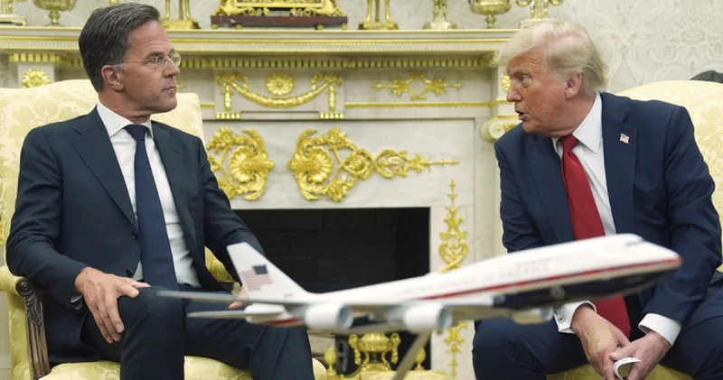 Donald Trump, Mark Rutte ile görüştü Dış Haberler