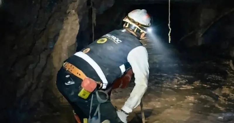 14 gün karanlıkta direndi: 300 metre derinden sağ çıktı