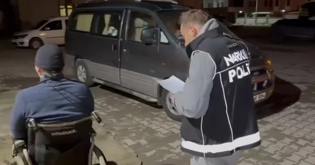 Bedensel engelli, 12 kilo uyuşturucuyla yakalandı Düzce Haberleri