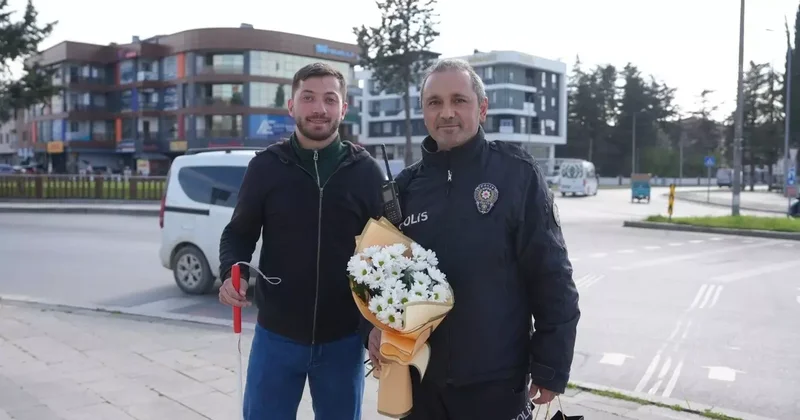 Düzce de polislere 10 Nisan Polis Günü sürprizi