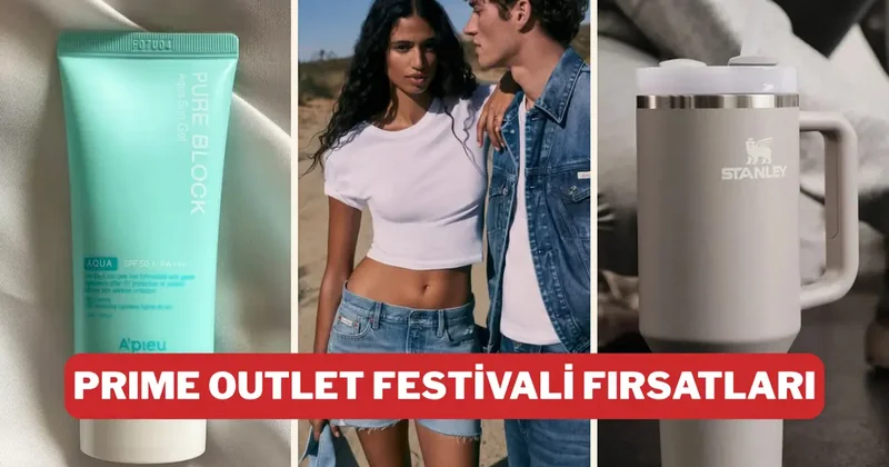 Prime Outlet Festivali nde öne çıkan ürün kategorileri burada!