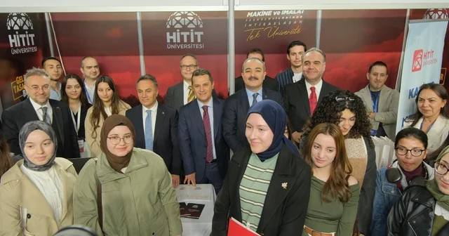Hitit Üniversitesi standına OKAF ta yoğun ilgi Çorum Haberleri