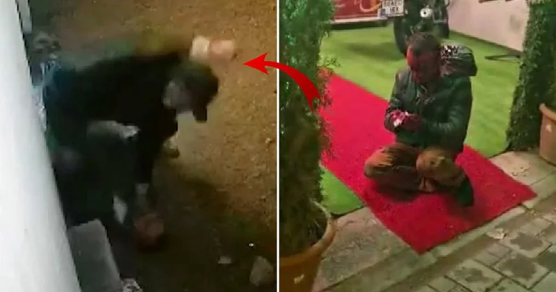 Eski eşinin sevgilisini parke taşıyla öldüresiye dövdü! Dehşet anları kamerada