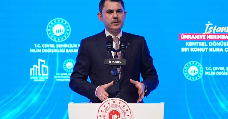 Bakan Murat Kurum dan tüm vatandaşlara kentsel dönüşüm çağrısı