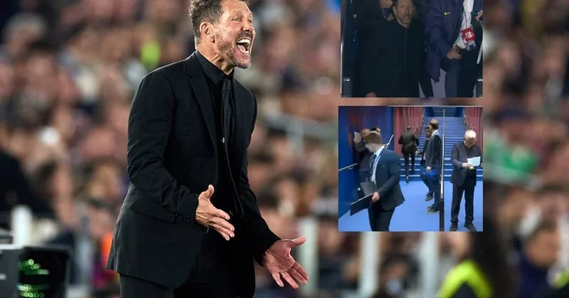 Simeone’nin tavırları olay oldu Sözcü Gazetesi