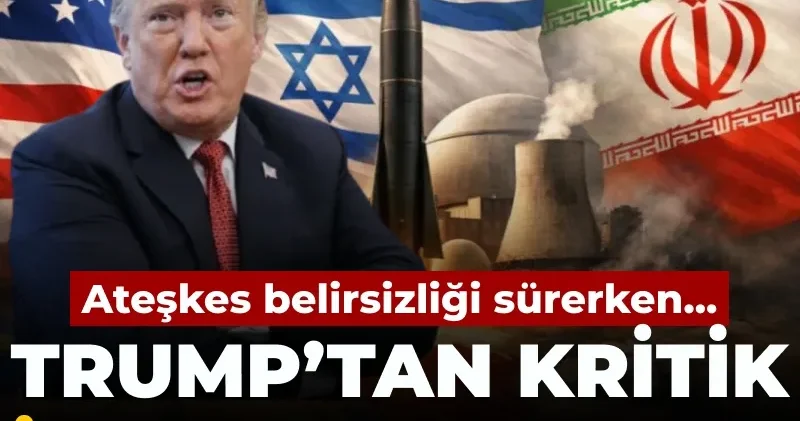 Son Dakika Trump tan ateşkes açıklaması