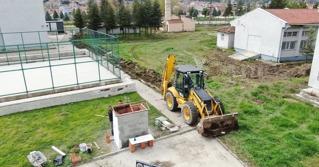 İnönü de alt yapı çalışmaları Eskişehir Haberleri