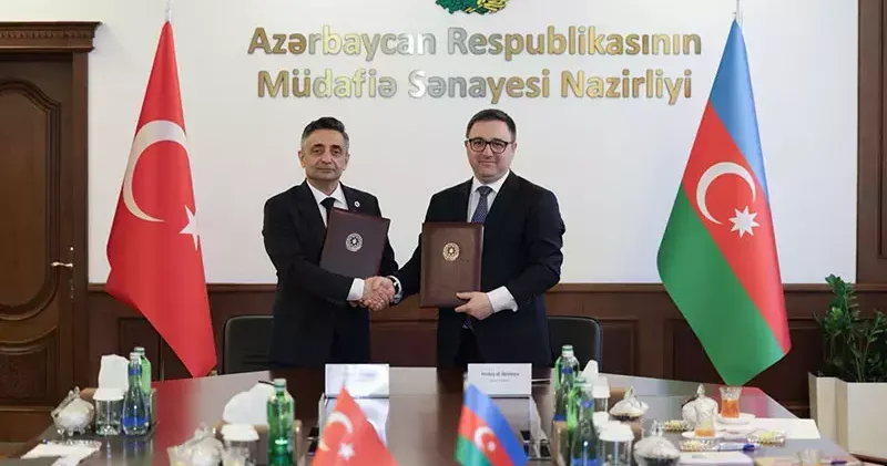 SSB ve Azerbaycan Savunma Sanayisi Bakanlığı arasında iş birliği sözleşmesi imzalandı