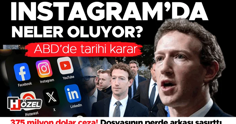 Meta’ya ağır darbe: Çocuk istismarı ağına dönüştüğü iddia edilen Facebook ve Instagram a tarihi ceza