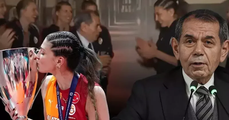 Galatasaray Daikin kaptanı İlkin Aydın ile Dursun Özbek ten sıkı pazarlık Benim forma numaram iki... Voleybol Haberleri Spor