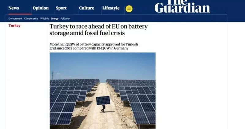 The Guardian duyurdu: Türkiye Avrupa’nın enerji devi oluyor!