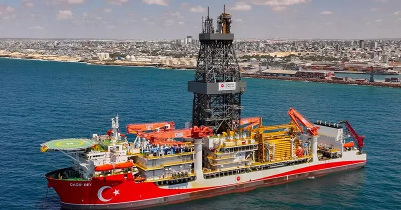 Türkiye den ilk sınır ötesi sondaj! Çağrı Bey görev yerine ulaştı