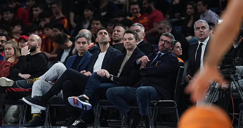 NBA Europe yetkilileri Galatasaray MCT Technic maçını izledi