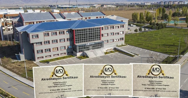 İletişim fakültesi programlarına İLAD dan akreditasyon onayı Erzurum Haberleri