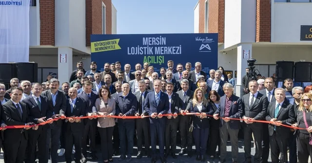 Mersin Lojistik Merkezi hizmete açıldı Mersin Haberleri