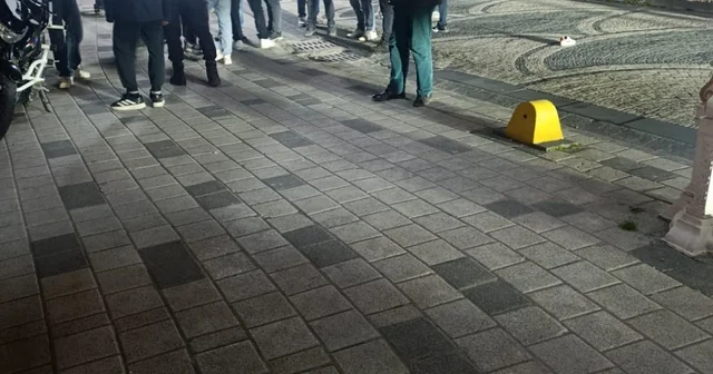 Trafiğe kapalı caddede motosiklet çocuğa çarptı Tekirdağ Haberleri