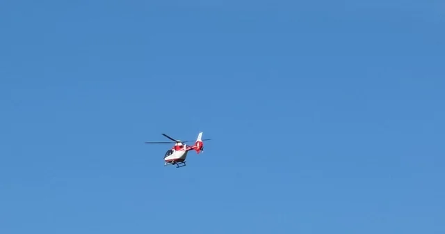 Van da 77 yaşındaki hasta için helikopter ambulans havalandı Van Haberleri