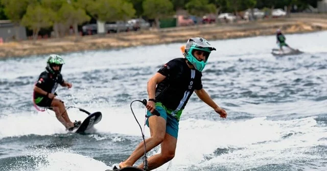 Bodrum da su jeti, flyboard ve motosurf yarışları nefes kesti Muğla Haberleri