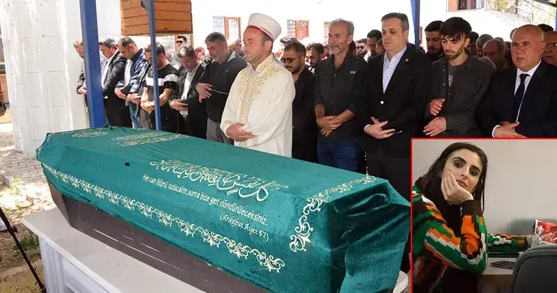 Öldürüldükten sonra cesedi yakılan Kübra, Kahramanmaraş ta toprağa verildi