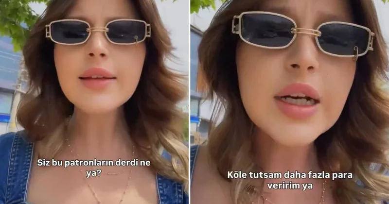 İş görüşmesine giden genç kız, teklif edilen maaşa isyan etti: Köle tutsam daha fazla maaş veririm